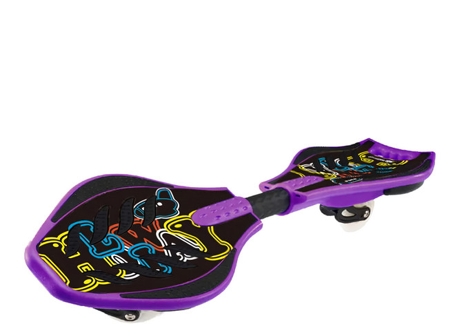 holiwaY 哈樂維 陸上衝浪板 蛇板, 紫色, 1個