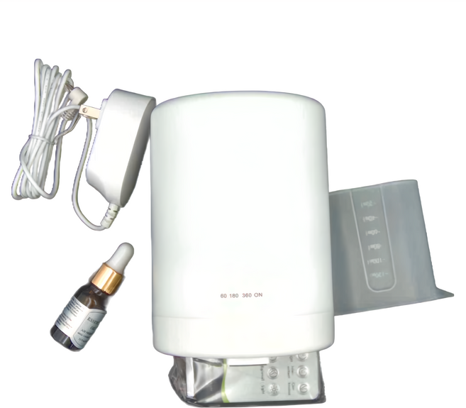 無印風 香氛水氧機 300ml 附遙控器 + 1瓶精油 彩色, CAAD0027, 暖白光