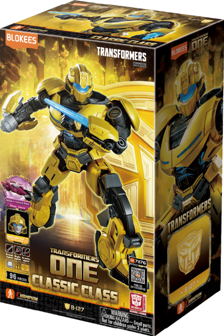 BLOKEES 布魯可 變形金剛-TF One 大黃蜂 Bumblebee SH53002, 多色, 1盒