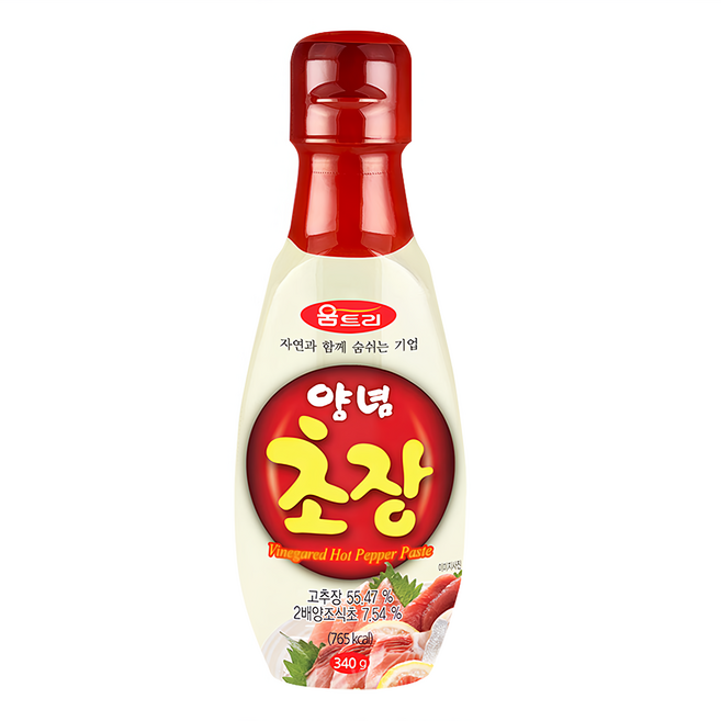 WOOM CHEF 韓式萬用辣醋醬 Vinegar Hot Pepper Paste, 340g, 1瓶