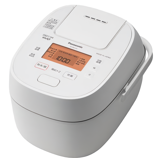 Panasonic SR Series 6人份 七層鑽石竈釜 可拆洗內蓋 電子鍋 壓力IH 1200W Twin Pressure Auto-clean 能源效率第5級 白色
