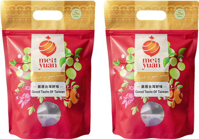 美元 單粒提袋系列 嚴選台灣好味 果乾, 230g, 2袋