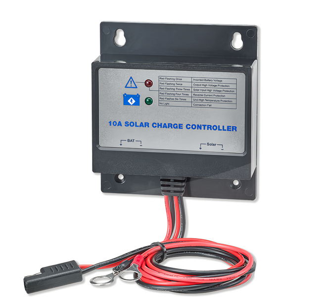 AUTOMAXX 太陽能10A充電控制器 AM-P10, 1個, 1入