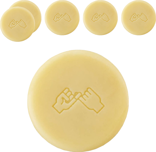 donggubat 打勾吧 洗髮皂 乾性頭皮專用, 120g, 6個