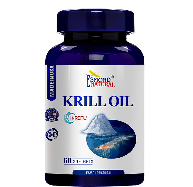 ESMOND NATURAL 愛司盟 南極磷蝦油軟膠囊, 60顆, 1罐