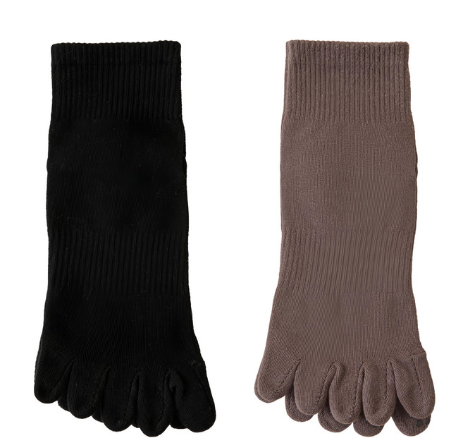 NICOFUN 愛定做 短筒五趾防滑瑜伽襪