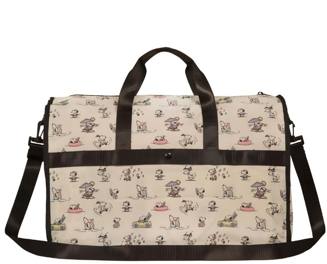 OUTDOOR PRODUCTS 史努比SNOOPY 海灘折疊 手提/側背兩用包