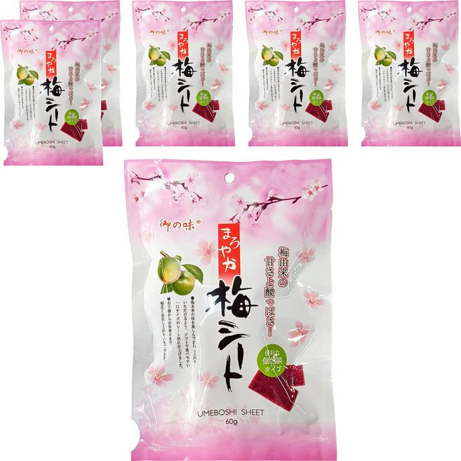 御之味 特選日式梅片, 60g, 6包