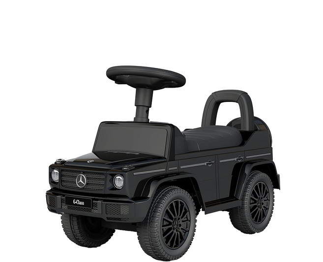 CHING-CHING 親親 賓士G-Class休旅學步車 防傾倒設計 方向盤啟動音樂, 黑色, 1台