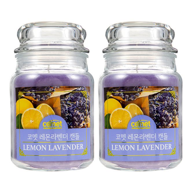 comet 香氛蠟燭, Lemon Lavender, 510g, 2件