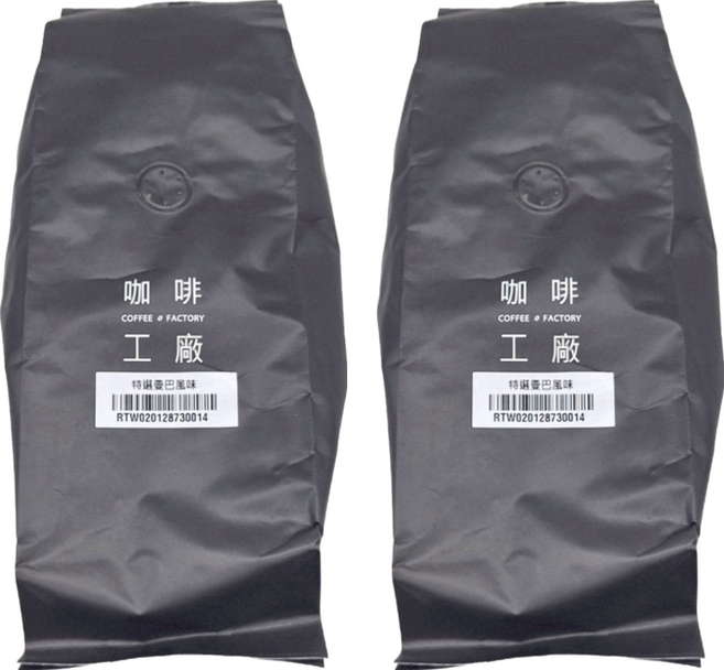 咖啡工廠 咖啡豆 特選曼巴風味, 咖啡豆(無研磨), 450g, 2包