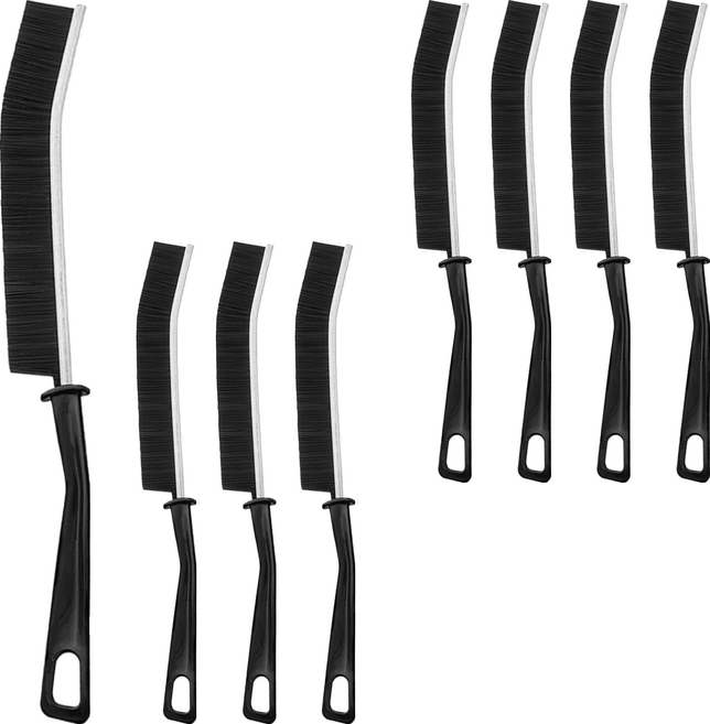 comet Home 家用超細縫隙刷, 黑色, 8支