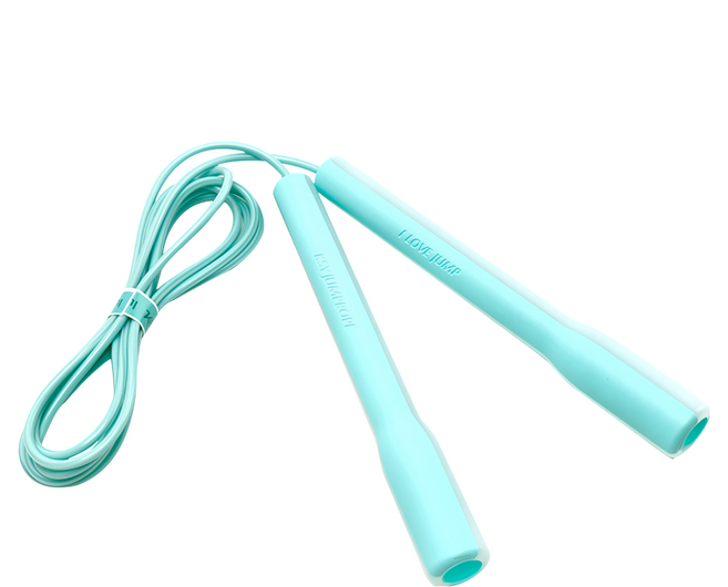 KSY Gold Plus系列 跳繩 手柄21cm 繩長（可調節）, 薄荷綠色, 1條