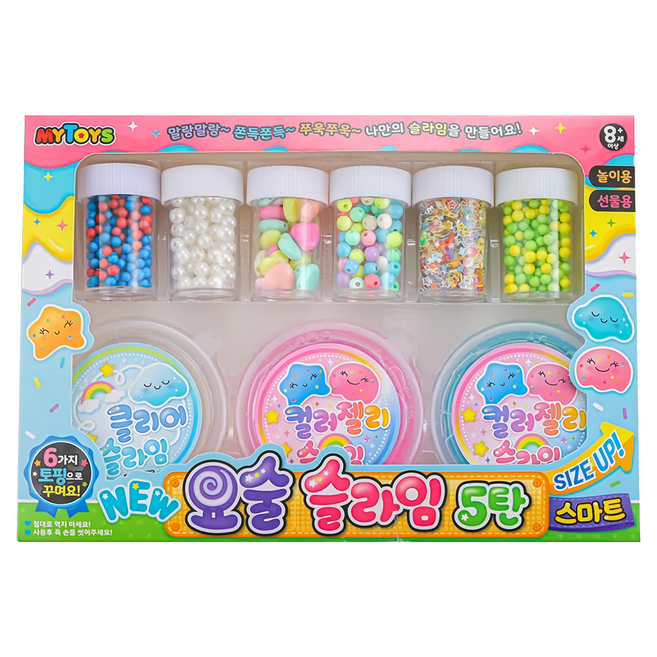 韓國 MYTOYS 史萊姆 童趣寶盒9件組, 1組