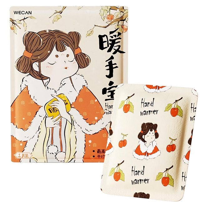 WECAN 維康 手握式 長效發熱暖暖包 10片, 1包