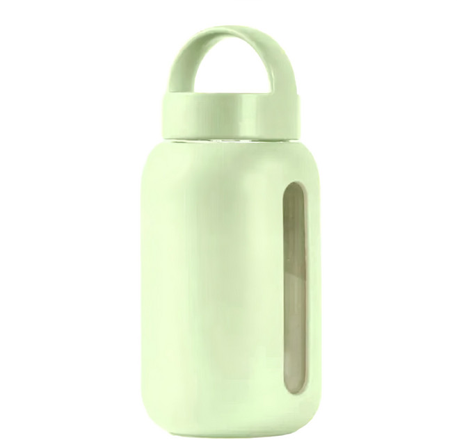 Bink Mini Bottle 玻璃矽膠水瓶 - 17oz, Matcha, 1個, 500ml