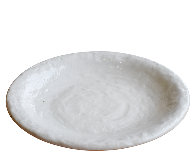 SAWATOUKI 佐和陶瓷 白石目強化7皿 日本製 230ml, 白色, 1個