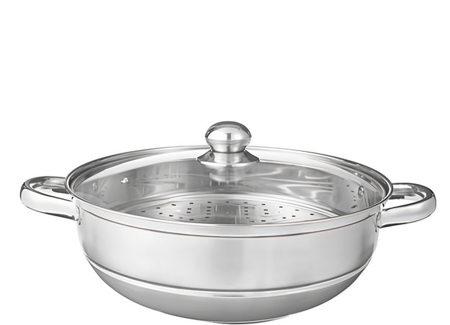 Tamsaa 3層不銹鋼蒸鍋 IH電磁爐適用 34cm, 1個