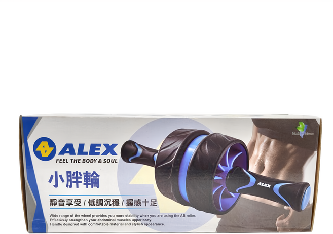 ALEX SPORTS 丹力 小胖輪 6歲以上 545g, B-55, 黑色 + 藍色
