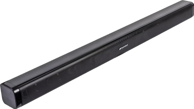 SANSUI 山水 藍芽家庭劇院聲霸 SoundBar 40W環繞音域 USB/SD/AUX IN/OPTICAL輸入 智能藍牙V5.3, SSB-230, Black