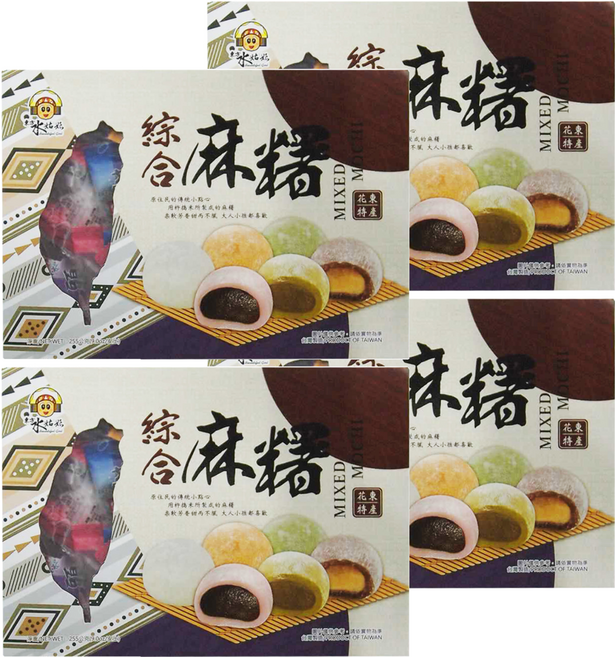 東方水姑娘 綜合麻糬, 255g, 4盒