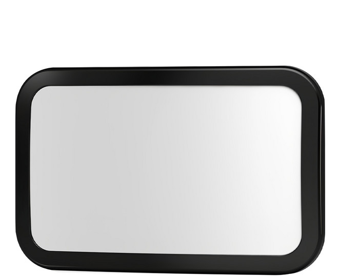 Tamsaa 加大兒童安全座椅後視鏡, 黑色, 1個