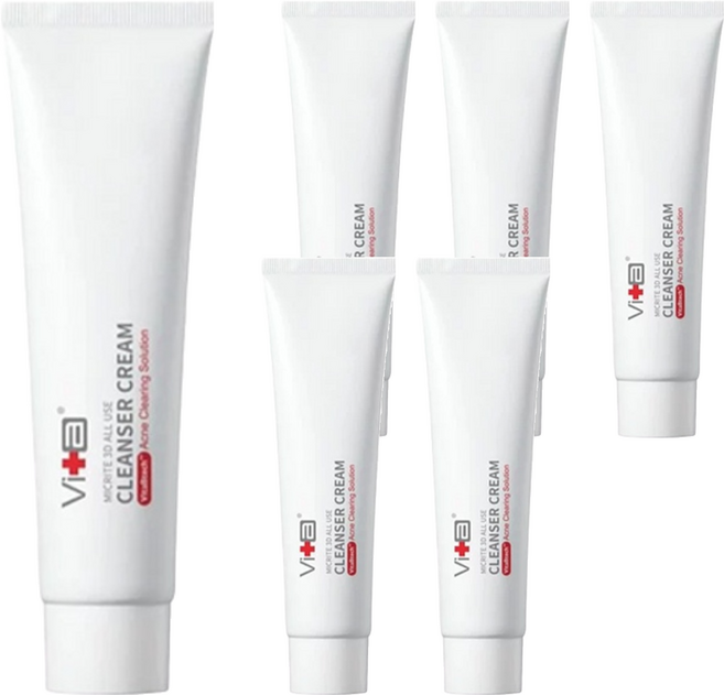 Swissvita 薇佳 微晶3D全能洗顏霜 VitaBtech升級版, 100g, 6條