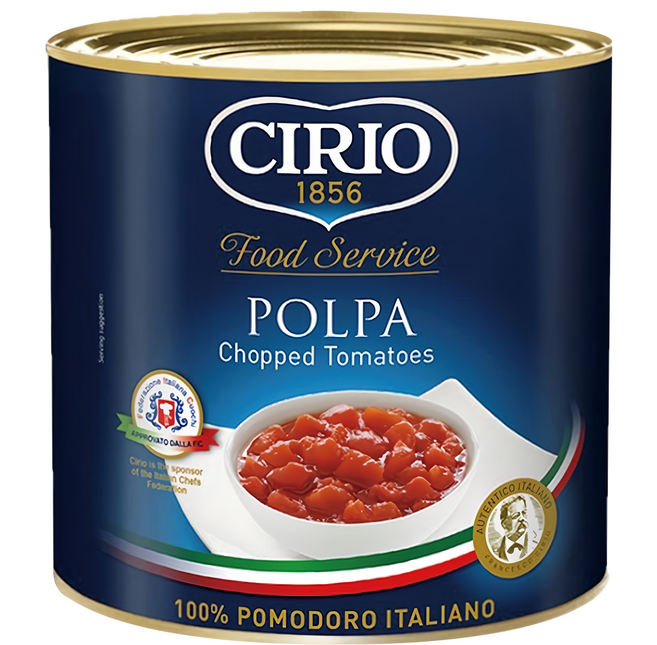 CIRIO 碎粒蕃茄, 2.55kg, 1罐