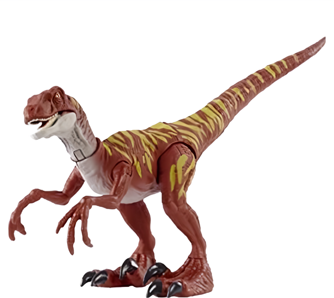 MATTEL 美泰兒 Jurassic World 侏羅紀世界 Camp Cretaceous 兇猛恐龍系列 - Velociraptor, 1組