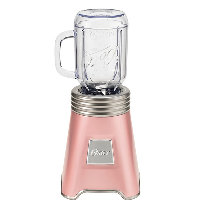 Oster Ball Mason Jar 隨鮮瓶果汁機 一機一杯組 2165486 玫瑰金 原廠保固