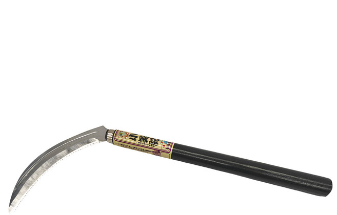 小美紀 16G 白鋼裏目鋸鐮 有鋸齒 16.5公分刀長, 1個