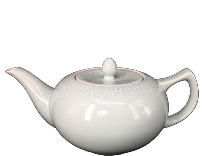TATUNG 大同磁器 FA0010綠荷葉茶壺, P66PL, 700ml, 1個