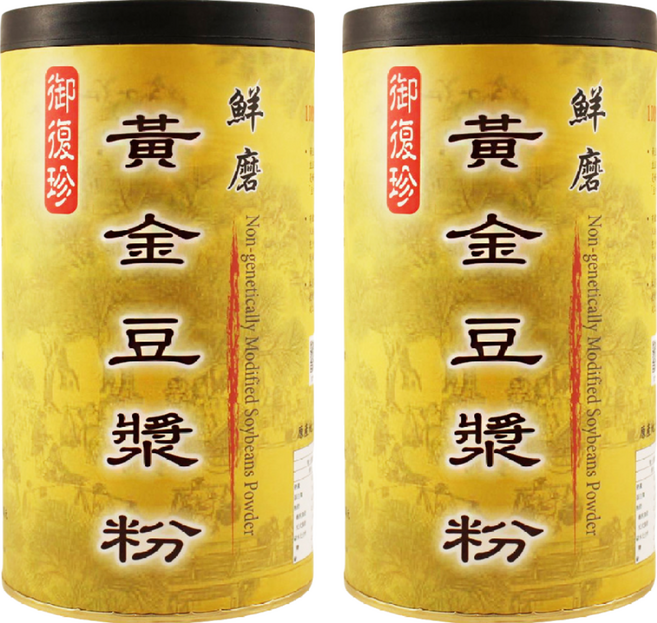 御復珍 鮮磨黃金豆漿粉, 450g, 2罐