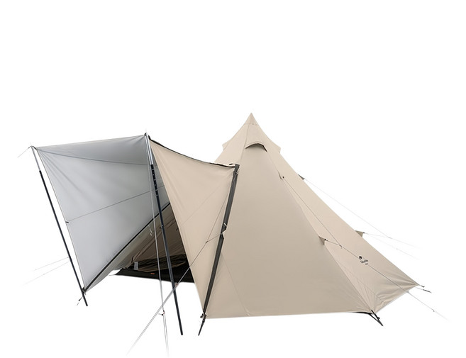 Naturehike 挪客 牧場八邊形金字塔帳篷 地布 192cm, 褐色, 5-8人