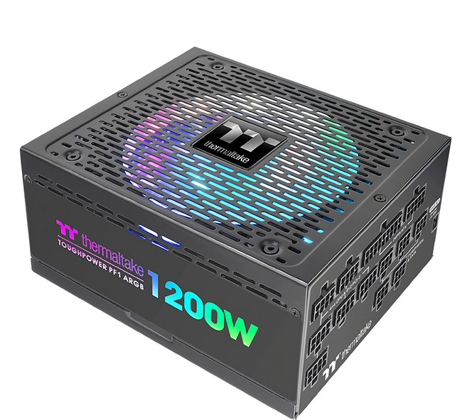 thermaltake 曜越 Toughpower PF1 ARGB 1200W 白金, 1個