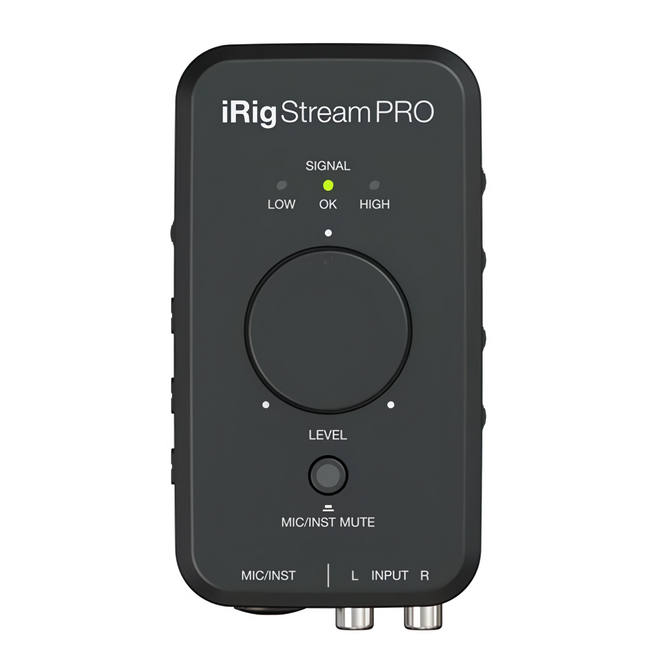 IK MULTIMEDIA iRig Stream Pro 直播錄音介面, 黑色