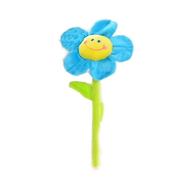 絨毛太陽花娃娃 小號, 35cm, 藍色, 10個