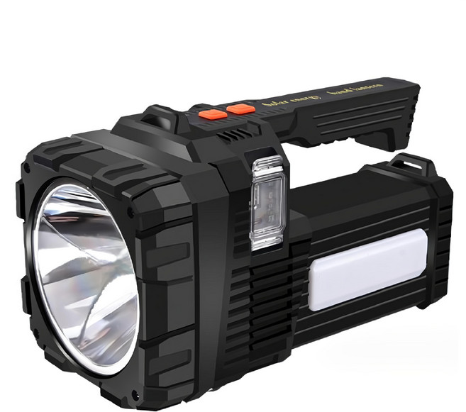 TX Tanox 特林 小金剛探照燈 T-V250-P50 多功能 LED 鋁合金 塑料 660g, 黑色, 1個