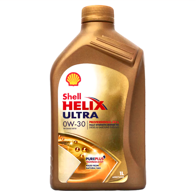 Shell 殼牌 HELIX ULTRA AV-L 合成機油, 0w30, 1L, 1瓶
