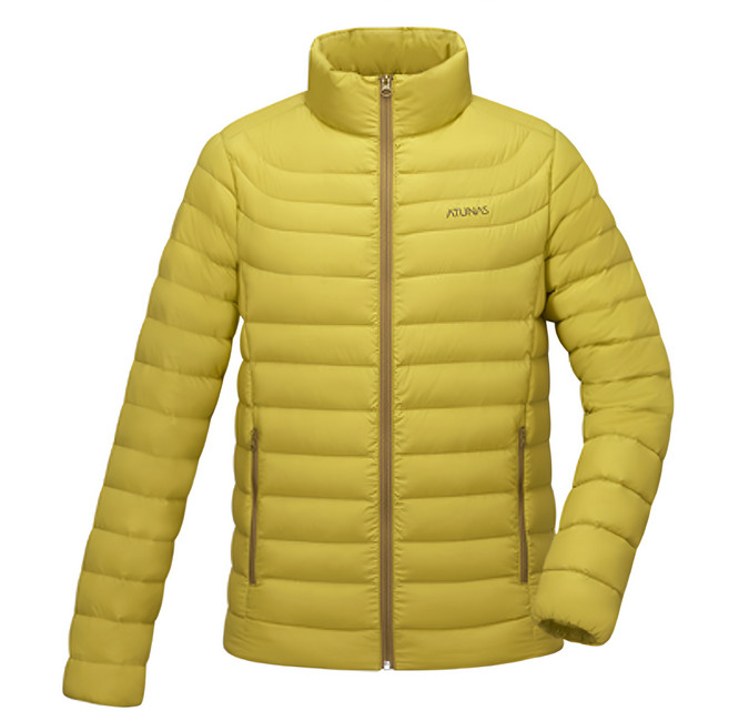 ATUNAS 歐都納 KEEP WARM 輕量羽絨外套 金黃棕 XL 女款 防潑水