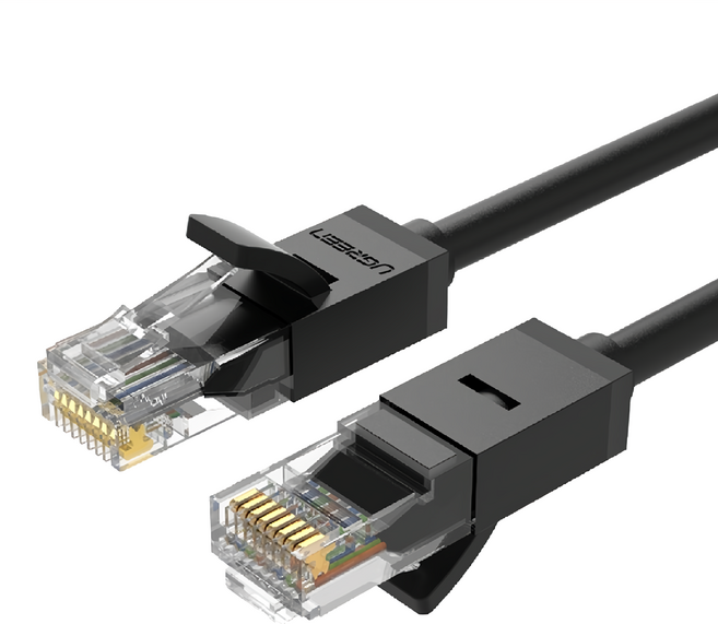 POLYWELL 寶利威爾 CAT6 極細高速網路線 RJ45 福祿克認證 PW15-W58-U070, 黑色, 7m, 1條