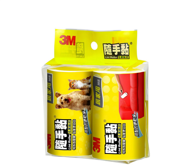 3M Scotch-Brite 百利 隨手黏毛絮補充包 居家用 70張 2入, 1包