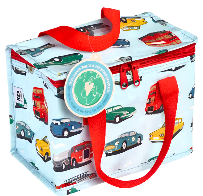 Rex LONDON 環保保溫保冷袋, 車子聚會 藍色, 1個