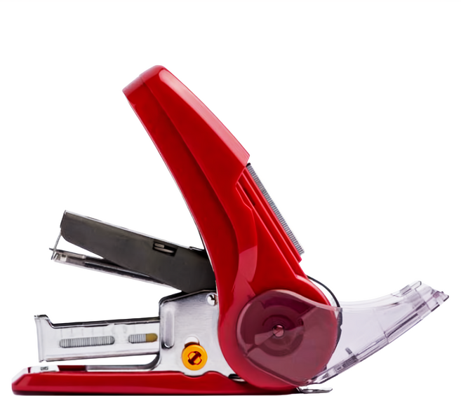 MAX 美克司 釘書機, 紅色, 1個