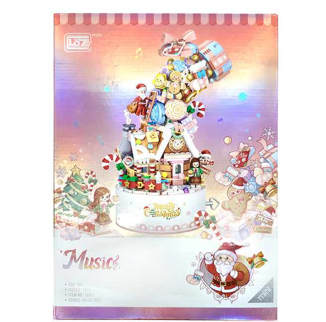 LoZ 聖誕禮願 積木玩具, 多色, 1盒