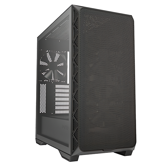 MONTECH 君主 X3 MESH BLACK 電腦機殼 黑色, 1個