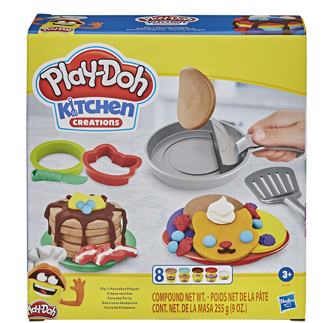 Hasbro 孩之寶 Play-Doh 培樂多 廚房系列, 多色, 1組, 255g