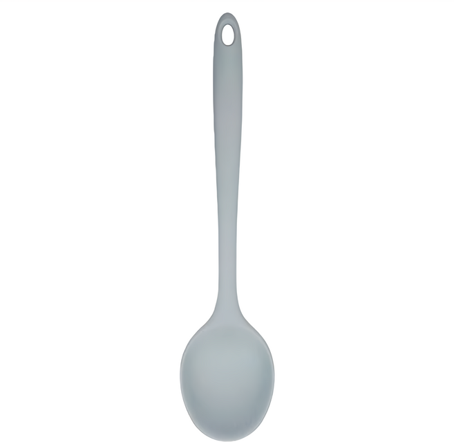 SiliPot 頂級白金矽膠多功能湯匙 280 x 61 x 17mm 60g, 多功能大湯匙, 灰色, 1個