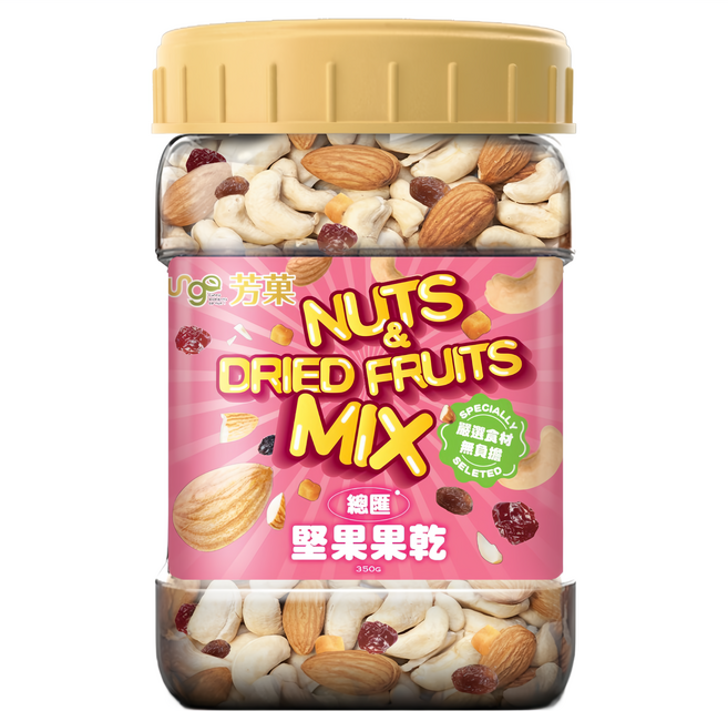 Fungo 芳菓 堅果果乾總匯, 1個, 350g