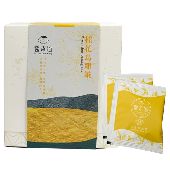 dr.tea ceremony 醫茶道 桂花烏龍茶, 3g, 10包, 1盒
